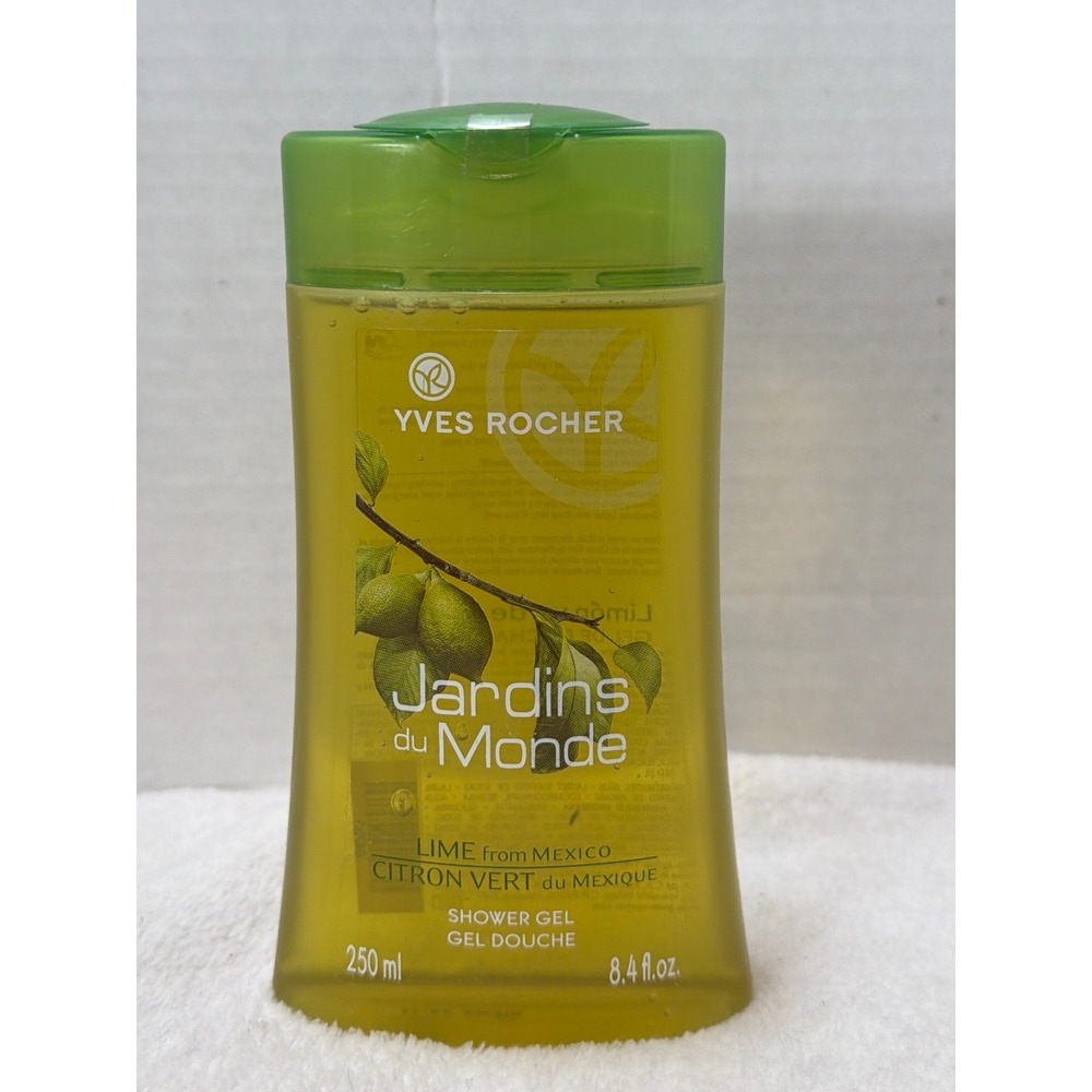 NEW Yves Rocher Jardins du Monde Lime from Mexico Shower Gel 8.4 oz